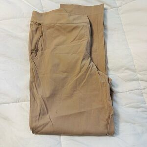 St. John Women's Tan Straight Leg Pants